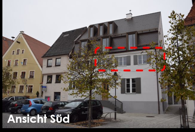 Perfekte 1,5-Zimmer-Wohnung in Gundelfingen an der Donau